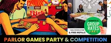 Parlor Games Party & Competition - GROUP RATE PLUS DRINK REFILLS - ADMITS 4