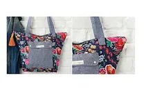 Quilted Weekend Tote Bag