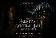 The Haunting of Wickham Hall - A  British A Halloween  Mystery Paint & Sip