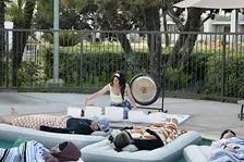 Floating Sound Bath at Coronado Marriott