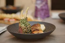 Herb Crusted Rack of Lamb Cooking Class