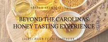 Beyond the Carolinas: A Honey Tasting Experience