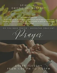 EMOTIONAL SUPPORT - PRAYER