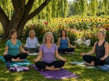 Summer Wellness Series: Meditation & You Pick Flower Experience