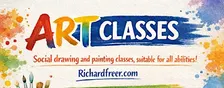 Social drawing and painting classes
