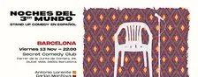Noches del 3er Mundo - Stand-up Comedy en Barcelona