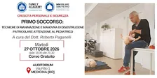PRIMO SOCCORSO: TECNICHE DI RIANIMAZIONE E MANOVRA DI DISOSTRUZIONE