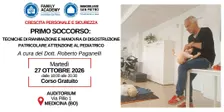 PRIMO SOCCORSO: TECNICHE DI RIANIMAZIONE E MANOVRA DI DISOSTRUZIONE
