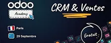 Odoo Academy CRM & Ventes - Paris