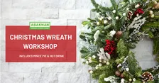 Christmas Wreath Class at Abakhan Mostyn