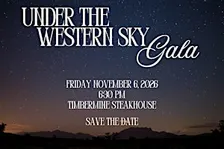 Under The Western Sky Gala