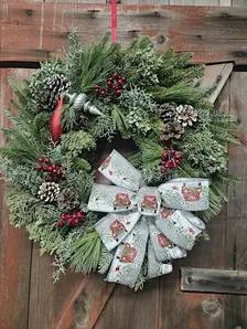 Fresh Holiday Wreath