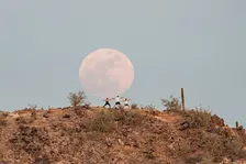 Full Moon Yoga Hike in the Sonoran Desert at Sunset