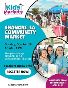 Kids Markets at Shangri-la Springs Community Market