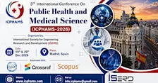 3rd International Conference On Public Health and Medical Science (ICPHAMS)