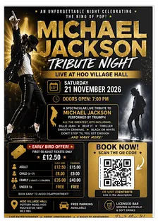 Michael Jackson Tribute Night – Live at Hoo Village Hall