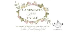 Landscapes for the Table