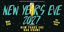 New Years Eve Seattle NYE Bar Crawl - All Access Party Pass 10+ Venues