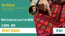 Impact Monday - What Europe Can Learn from MENA