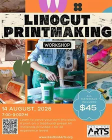 Linocut Printmaking Workshop at EEAC