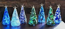 Stained Sea-Glass Tree