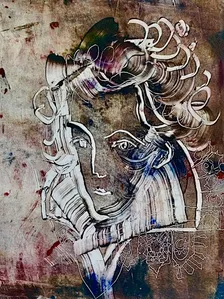Experimental Monotype and Monoprint