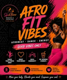 Afrobeat Women’s wellness dance class