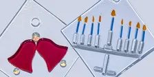 Fused Glass Ornaments