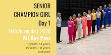 BJP Senior Champion Girl - Day 1