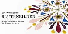 DIY-Workshop: Blütenbilder aus gepressten Blumen