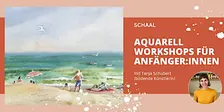 AQUARELLMALEN FÜR ANFÄNGER:INNEN - Strandszene