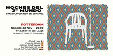 Stand-up Comedy en Español (Rotterdam) - Noches del 3er Mundo