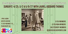 Intensive 3-Session Life Drawing with Laurel Goddard Thomas