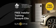 Sunsynk Product Training at HDM Solar Port Talbot