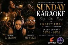 Sunday Karaoke at Crafty Crab Richmond Southside