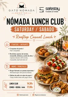 Saturday Casual Lunch · Nómada Lunch Club