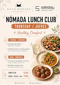 Healthy Comfort Thursday · Nómada Lunch Club Madrid