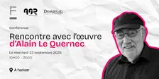 Conférence - Rencontre avec l’œuvre d’Alain Le Quernec