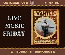 Christopher Clayton | Live @ Bubba’s