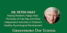 Dr. Peter Gray, McLendon Speaker