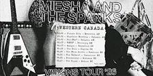 Miesha and The Spanks 'Visions' Release Tour  - Regina