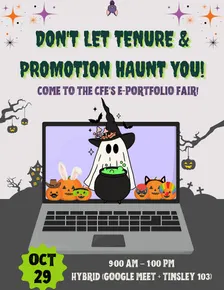 Tenure and Promotion E-Portfolio Fair