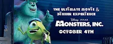 Monsters Inc | Chew & View: Dinner & Movie Experience