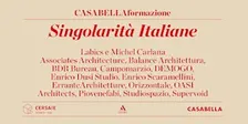 Singolarità Italiane I e II