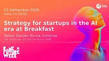 Strategy for startups in the AI era at Breakfast