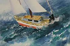 Sail Away Watercolors