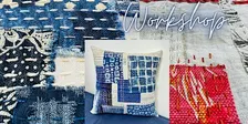 Boro and Sashiko  Workshop -  Create a unique Place Mat or Cushion Cover