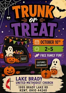 LAKE BRADY TRUNK OR TREAT