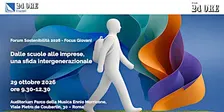 Forum Sostenibilità 2026 - Focus Giovani. Dalle scuole alle imprese