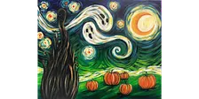 Van Gogh's Starry Night - Halloween  - Paint and Sip in Cincinnati | Classpop!™